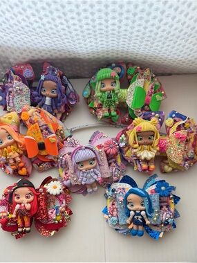Rainbow High Hairbows (bundle of 7)